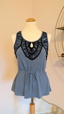 Blaues top bluse gebraucht kaufen  Berlin