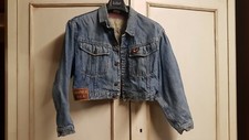 Giubbino jeans avirex usato  Lecce