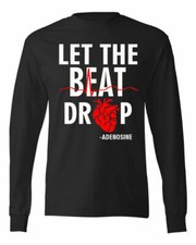 NOVO!  Camisetas moletons LET THE BEAT DROP Medical RN enfermagem cardíaca RCP P-3X comprar usado  Enviando para Brazil