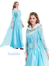 X-E4-1 Women's Frozen Snow Queen Elsa Costume Cosplay Party Gown Fancy Dress comprar usado X-E4-1 Women's Frozen Snow Queen Elsa Costume Cosplay Party Gown Fancy Dress comprar usado  Enviando para Brazil