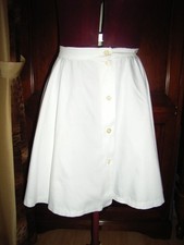 Jupe patineuse blanche d'occasion  Castelginest