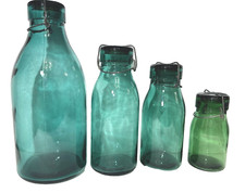 Vintage antiche bottiglie usato  Oria