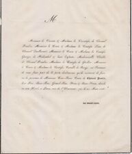 1846 faire part d'occasion  Toulouse-