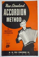 1939 Novo Método de Acordeão Padrão por Margaret Synnberg Music Folio songbook comprar usado  Enviando para Brazil
