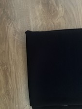 Black viscose crepe for sale  SOUTHPORT