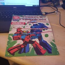 Transformers marvel comic for sale  RUNCORN