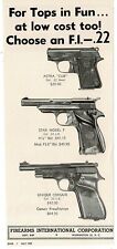 1959 FIREARMS INTERNATIONAL Astra Cub, Star, pistola Corsair anúncio impresso vintage comprar usado  Enviando para Brazil