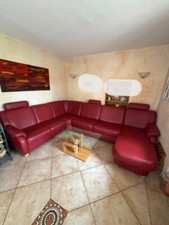 Top wohnlandschaft ledersofa gebraucht kaufen  Manderscheid