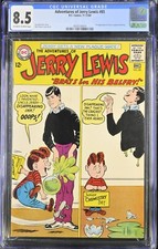 ADVENTURES OF JERRY LEWIS #85 CGC 8.5 1964 DC COMICS 1ST NEPHEW RENFREW TOP POP comprar usado  Enviando para Brazil
