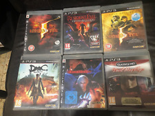 Lote de 6 discos de videogame PS3 Playstation 3 DMC Devil Cry Resident Evil comprar usado  Enviando para Brazil