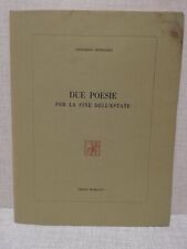 Due poesie per usato Due poesie per usato  Trieste