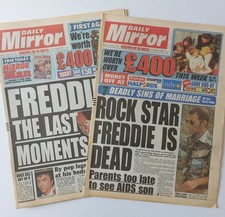 Freddie mercury last for sale  BEWDLEY