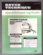 Revue technique agricole d'occasion  Marcillat-en-Combraille