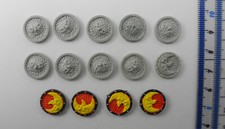 Round shields plastic for sale  HAVERHILL