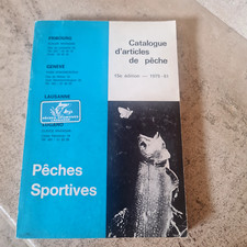 Pêches sportives catalogue d'occasion  Montbrison