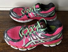 Tênis de corrida ASICS feminino 7.5/39 Gel-Nimbus 16 verde rosa + palmilhas Superfeet comprar usado  Enviando para Brazil