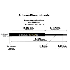 Ammortizzatore repulsore omc usato  Italia