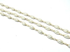 Corrente de contas de rosário Pearl Berrel 4x7mm fio folheado a ouro 24k 3 pés, usado comprar usado Corrente de contas de rosário Pearl Berrel 4x7mm fio folheado a ouro 24k 3 pés, usado comprar usado  Enviando para Brazil