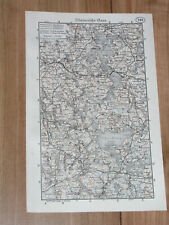 1937 MAPA PRUSY WSCHODNIE MAZURY MAZURY MAZURY SPIRDINGSEE SNIARDWY POLSKA NIEMCY na sprzedaż  Wysyłka do Poland