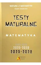 Książka Matura z matematyki. Testy maturalne. Poziom rozszerzony. 2025-2029  na sprzedaż  PL