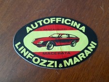 Adesivo vintage autofficina usato  Macerata