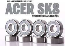 608 rolamentos de skate de cerâmica 8 peças 8x22x7mm Si3N4 da ACER Racing comprar usado  Enviando para Brazil