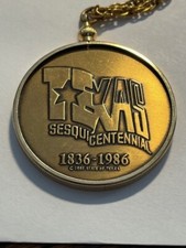 Texas sesquicentennial medalli for sale  Lubbock