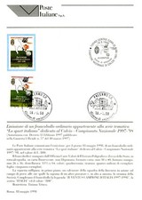 Italia 1998 bollettino usato  Marsala