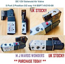 12v solenoid air for sale  GRIMSBY