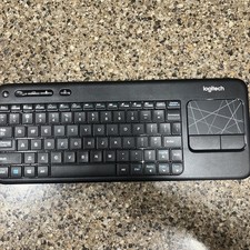 Teclado táctil negro logitech K400R con USB incluido - probado y funcionando segunda mano  Embacar hacia Mexico
