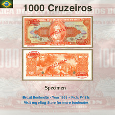 Brazil banknote 1000 for sale  Nashua