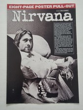 Nirvana page poster for sale  SOLIHULL