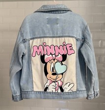 Jaqueta jeans ZARA menina MINNIE tamanho 5-6 anos comprar usado  Enviando para Brazil