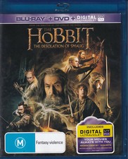 Usado, HOBBIT The Desolation Of Smaug Blu-Ray DISC + DVD Novo SirH70 comprar usado  Enviando para Brazil