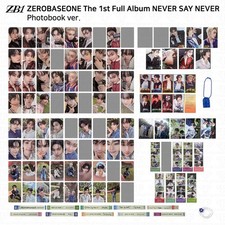 Livro de fotos ZB1 ZEROBASEONE 1º álbum Never Say Never versão. Cartão fotográfico oficial comprar usado  Enviando para Brazil