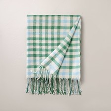 Plaid woven fringe for sale  USA