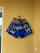 Shorts de boxe Muay Thai original MMA tamanho G vermelho treinamento de kickboxing academia esportiva comprar usado  Enviando para Brazil