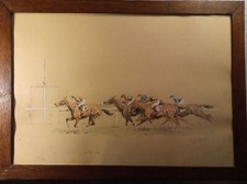 Tableau scène animalière d'occasion  Bayonne