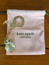 Chaveiro Kate Spade joias coruja bolsa fob charme bling/tom dourado RARO comprar usado  Enviando para Brazil
