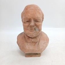 Terracotta bust winston for sale  RADSTOCK