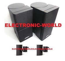 Par de alto-falantes e suportes de parede BOSE JEWEL cubo duplo estilo de vida preto em estado perfeito comprar usado  Enviando para Brazil