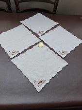 Irish linen napkins for sale  ABERGELE