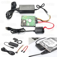 USB 2.0 na SATA PATA IDE Adapter Kabel konwertera do adaptera 2,5 / 3,5 cala HDD SSD na sprzedaż USB 2.0 na SATA PATA IDE Adapter Kabel konwertera do adaptera 2,5 / 3,5 cala HDD SSD na sprzedaż  Wysyłka do Poland