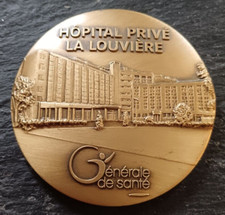 Médaille bronze ovalisé d'occasion  Plémet