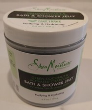 Geléia de banho e chuveiro de carvão ativado coco verde karité umidade 6,3 oz/179 g comprar usado  Enviando para Brazil