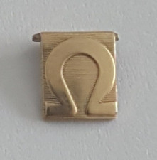 Logotipo folheado a ouro Omega, usado comprar usado  Enviando para Brazil