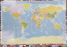 Carte 59x84cm poster d'occasion  Expédié en Belgium