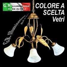 Lampadario ferro battuto usato  Villa Estense