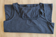 Unterhemd schwarz spitze gebraucht kaufen  Effeltrich