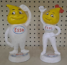 Pair esso cast for sale  Bernie